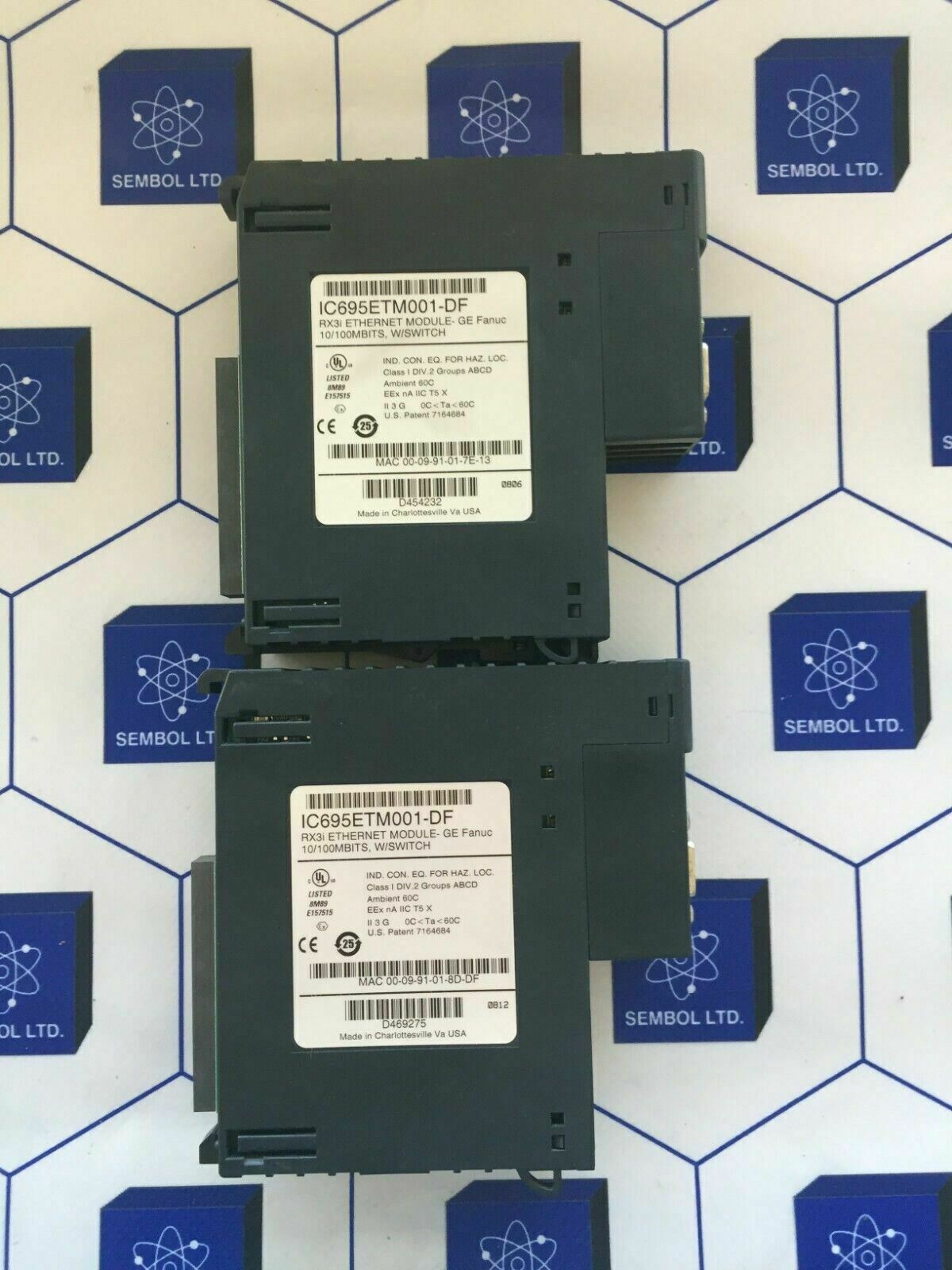 GE Fanuc IC695ETM001-DF RX3i ETHERNET MODULE