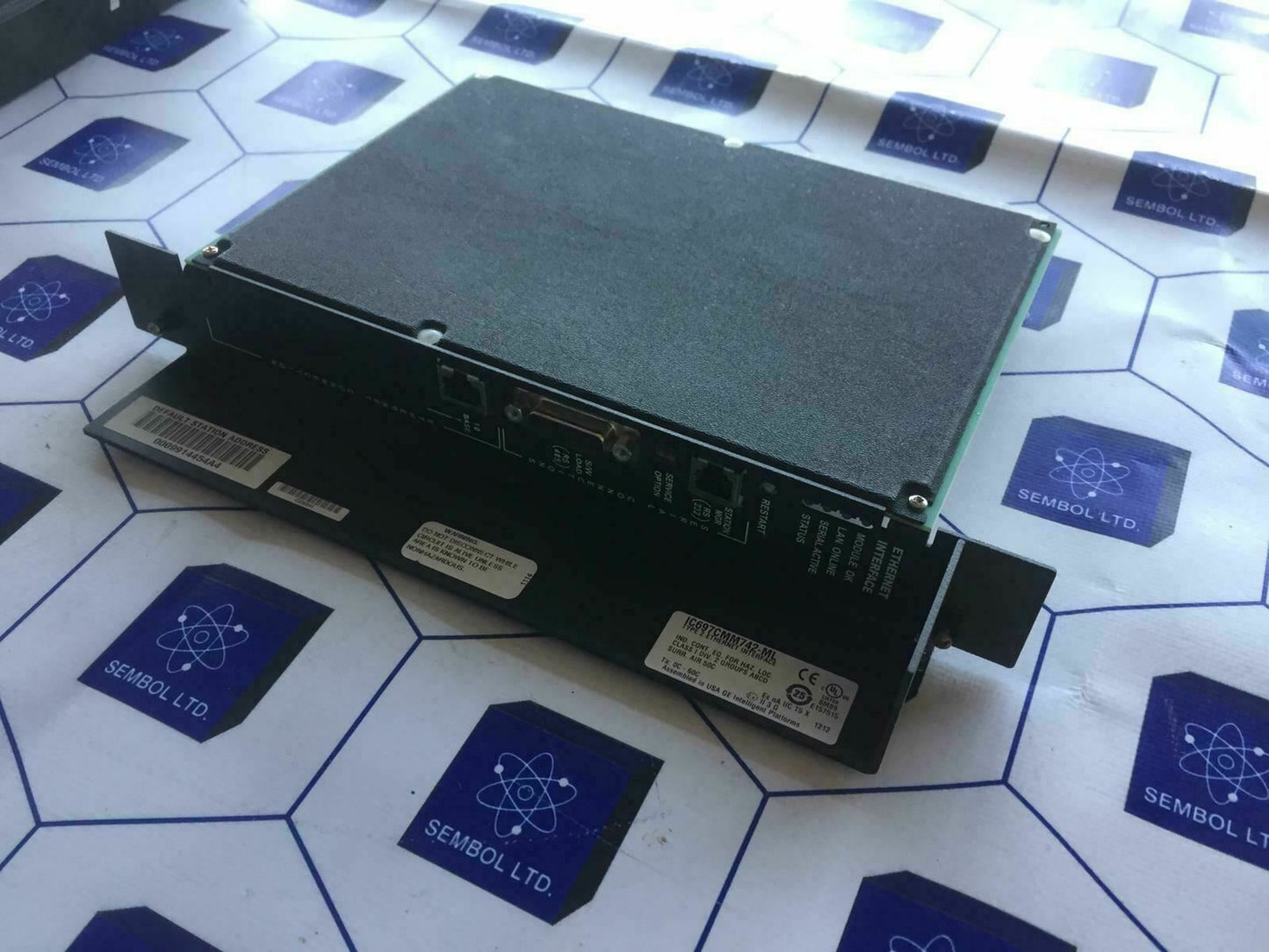 GE FANUC IC697CMM742-ML IC697CMM742 ıc697cmm742 ml Ethernet Interface Module