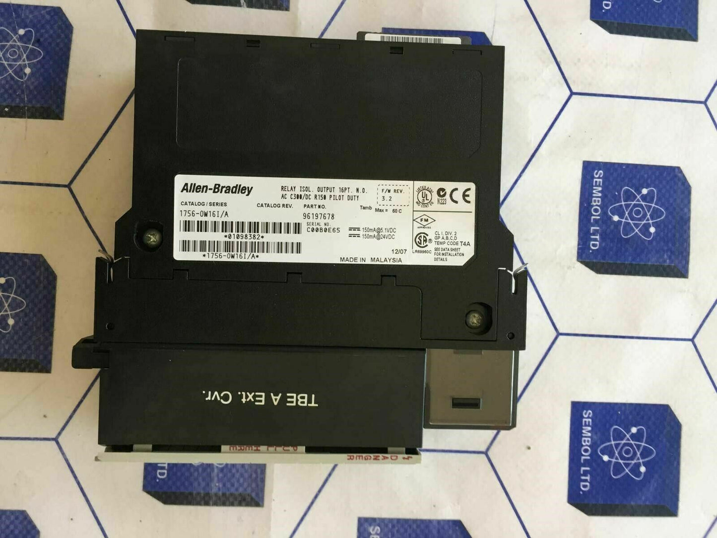 Allen Bradley 1756-OW16I /A 1756-0W161 ControlLogix Relay Output