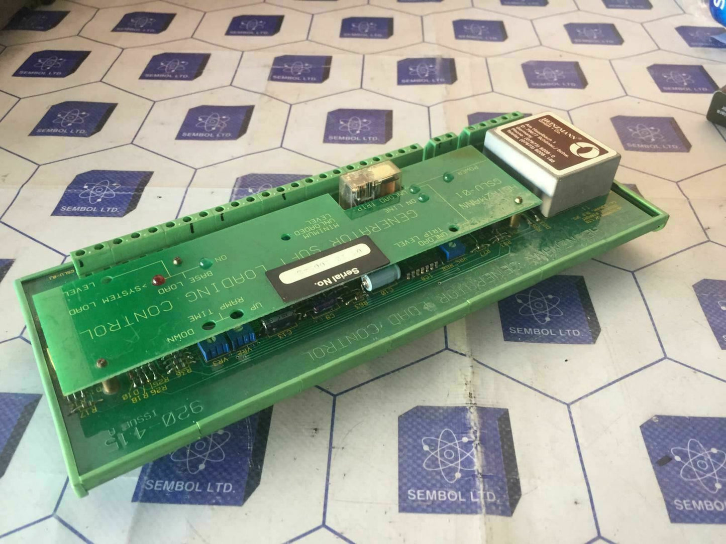 HEINZMANN GENERATOR LOAD CONTROL 920-415