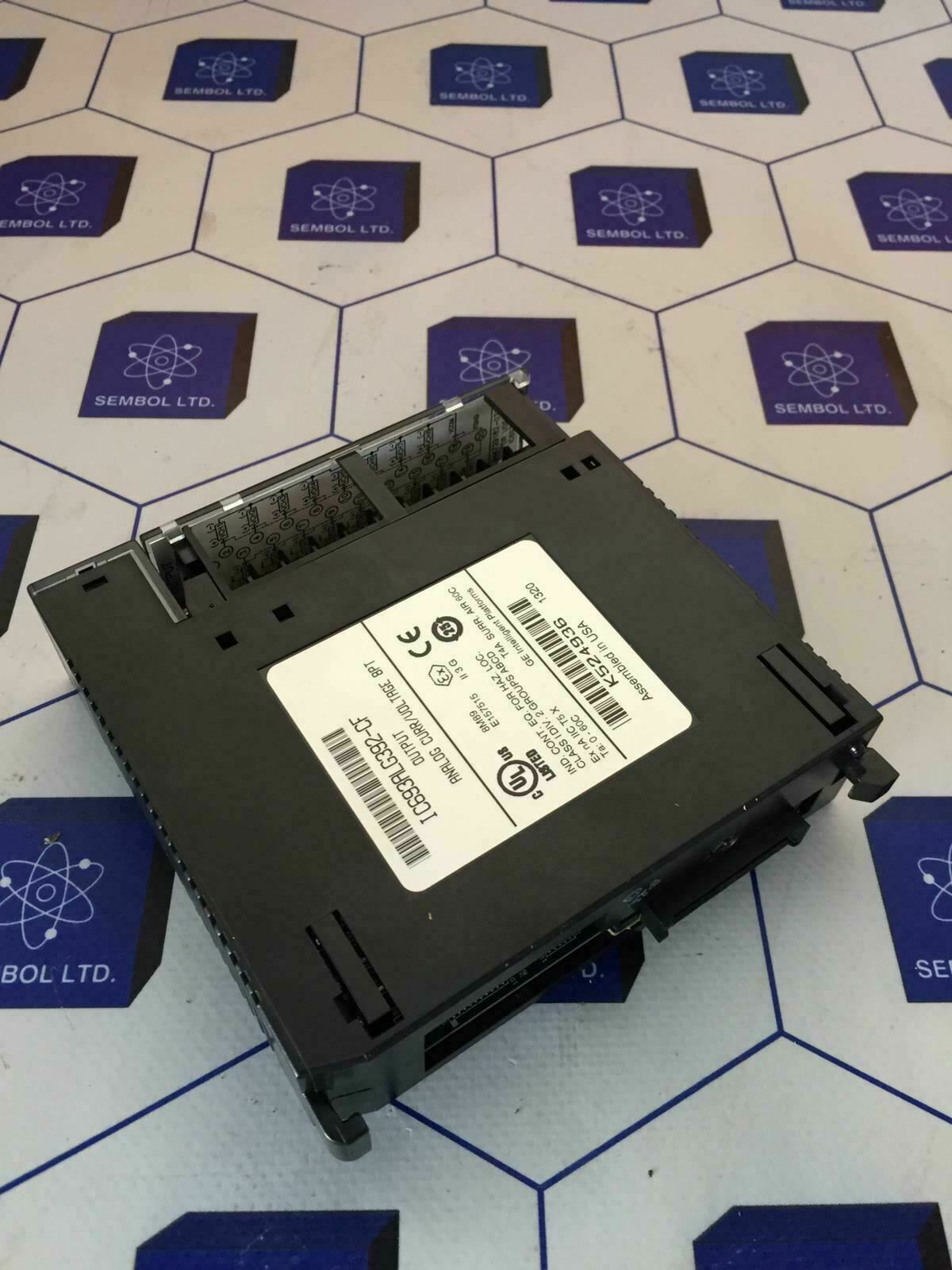 GE FANUC IC693ALG392-CF OUTPUT ANALOG CURR/VOLTAGE 8PT