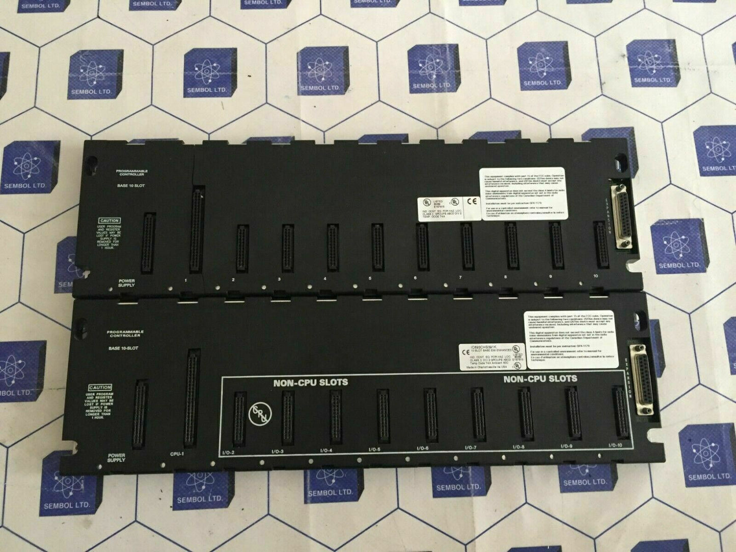 GE Fanuc EMI Enhanced Base IC693CHS391K 10-Slot