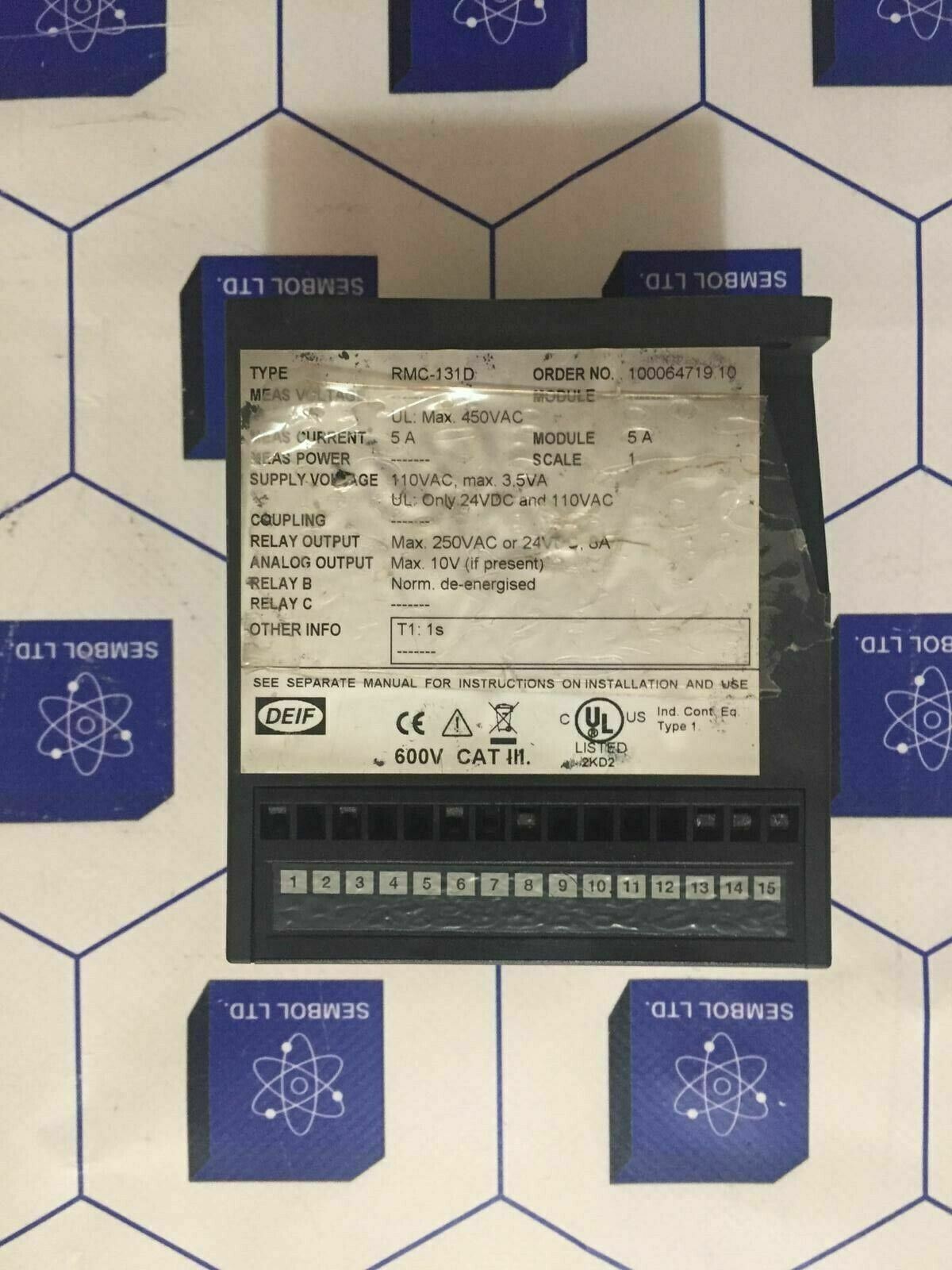 Deıf RMC-131D/2 Safety Relay