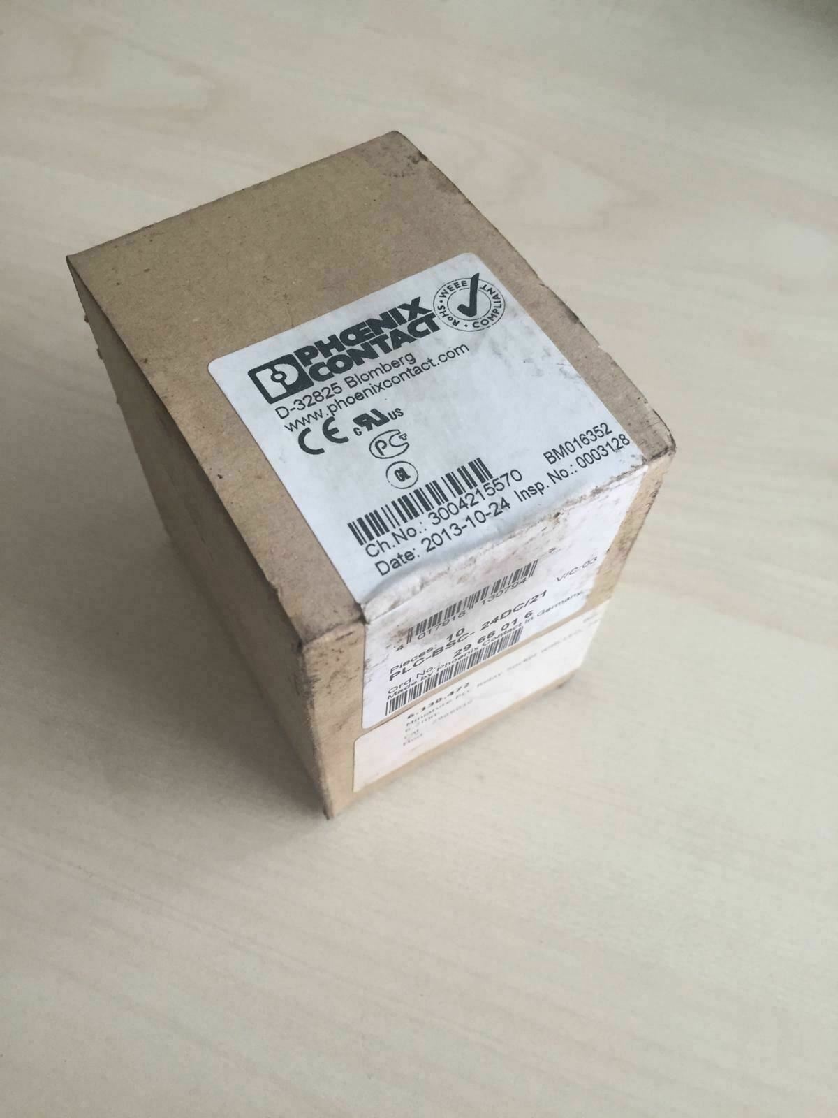 Lot Of 10 Pcs Phoenix Contact Plc-bsc-24dc/21 Terminal Block