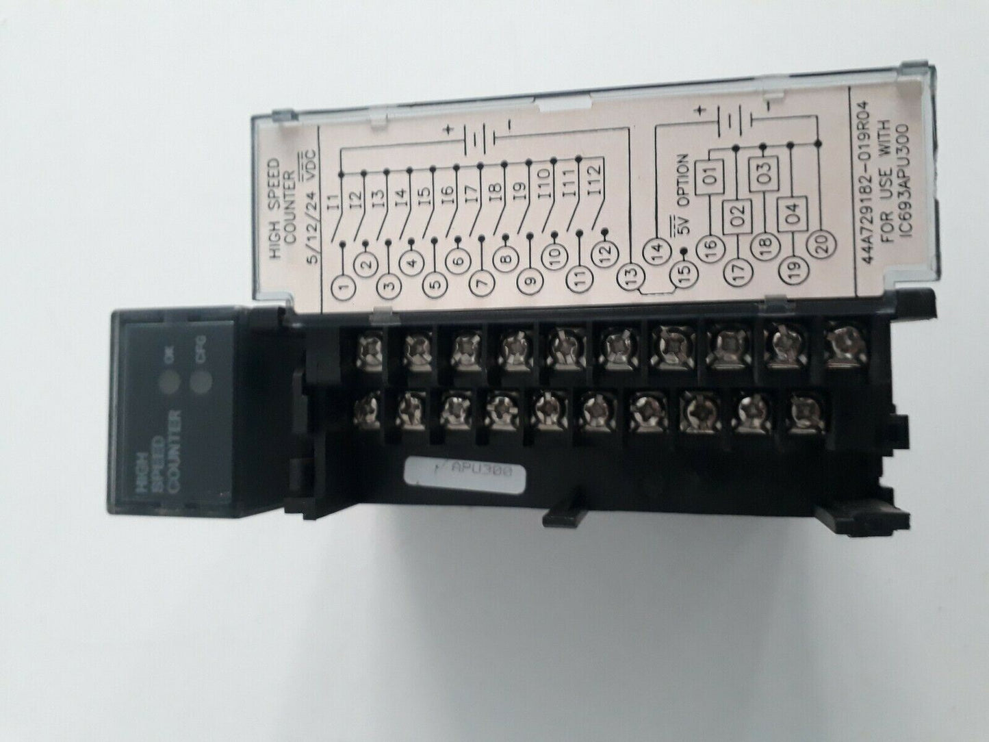 GE FANUC IC693APU300J HIGH SPEED COUNTER MODULE