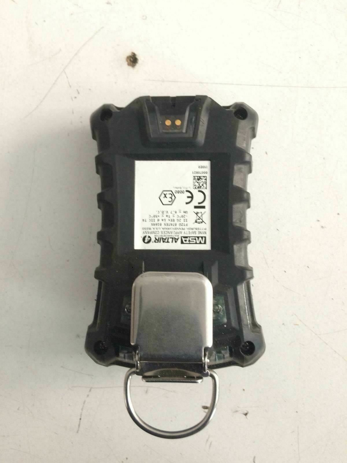 MSA Altair 4 Multi Gas Detector FTZU 07ATEX 0169X