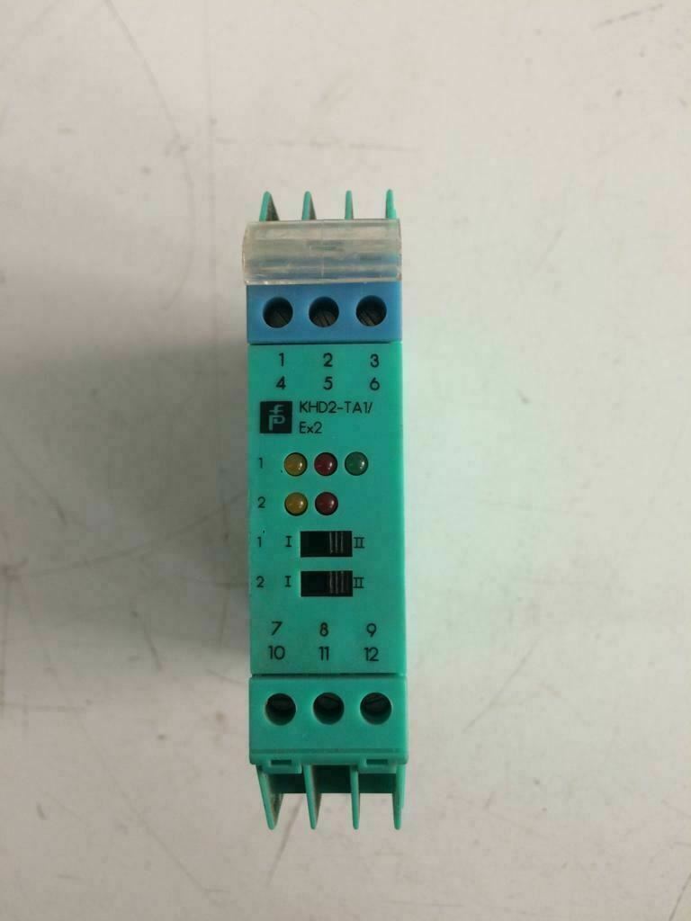 PEPPERL FUCHS 20302S SWITCH AMPLIFIER MODULE KHD2-TA1 Ex2 Fast Shipping