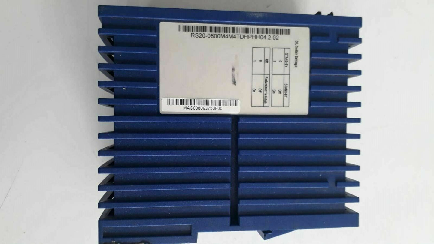 HIRSCHMANN RS20-0800M4M4TDHPHH04.2.02 Rail Switch