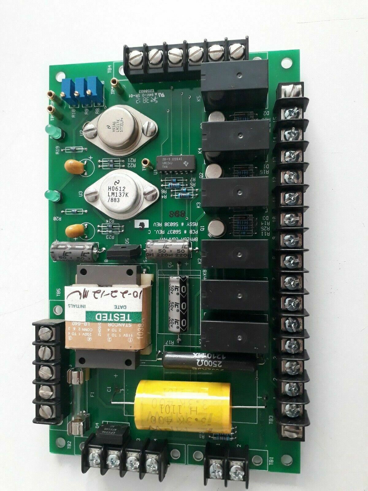 BAYLOR COMPANY PCB 56037 CARD