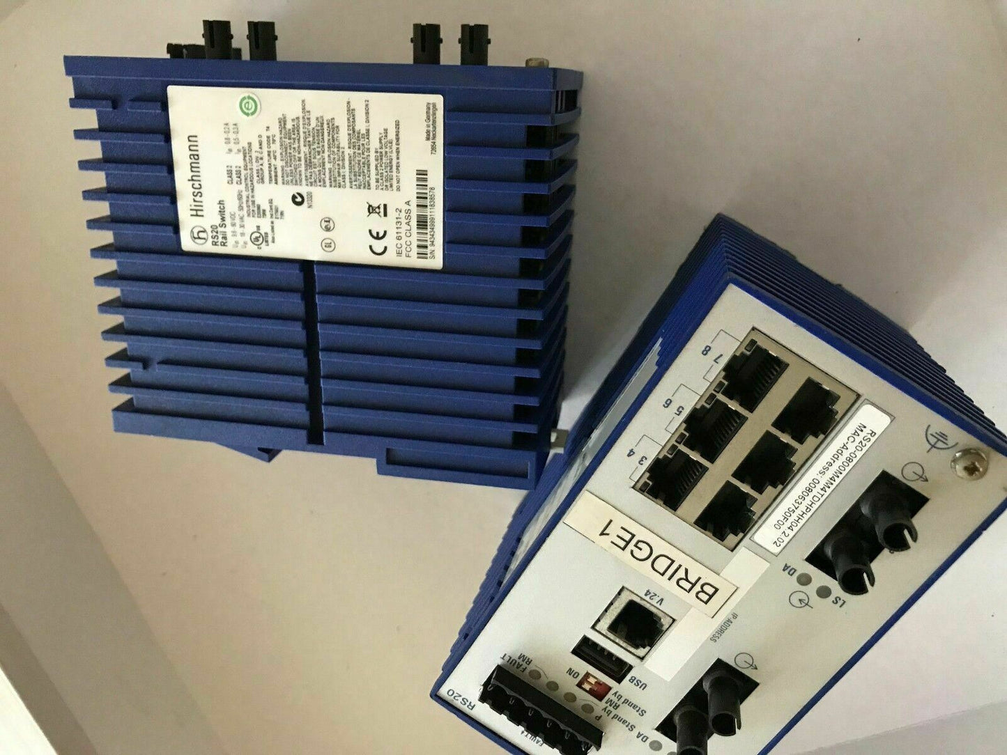 Hirschmann RS20 Rail Switch Ethernet