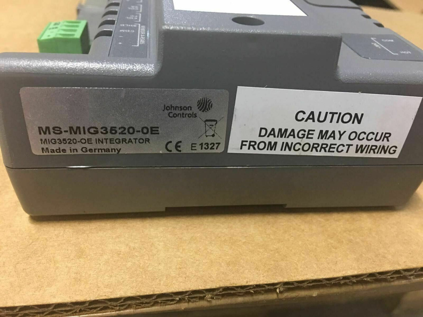 JOHNSON CONTROLS METASYS INTERGATOR MS-MIG3520-0E ms-mig3520-0e