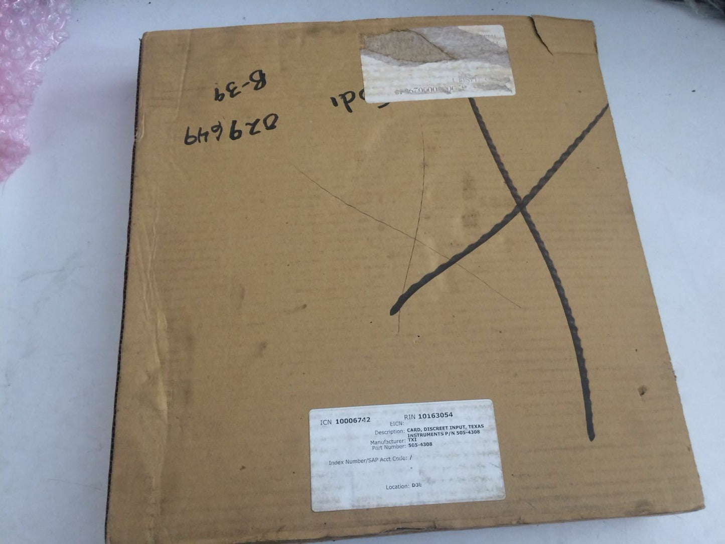 TEXAS INSTRUMENTS PLC Siemens 505-4308 Surplus New Free Expedited Shipping