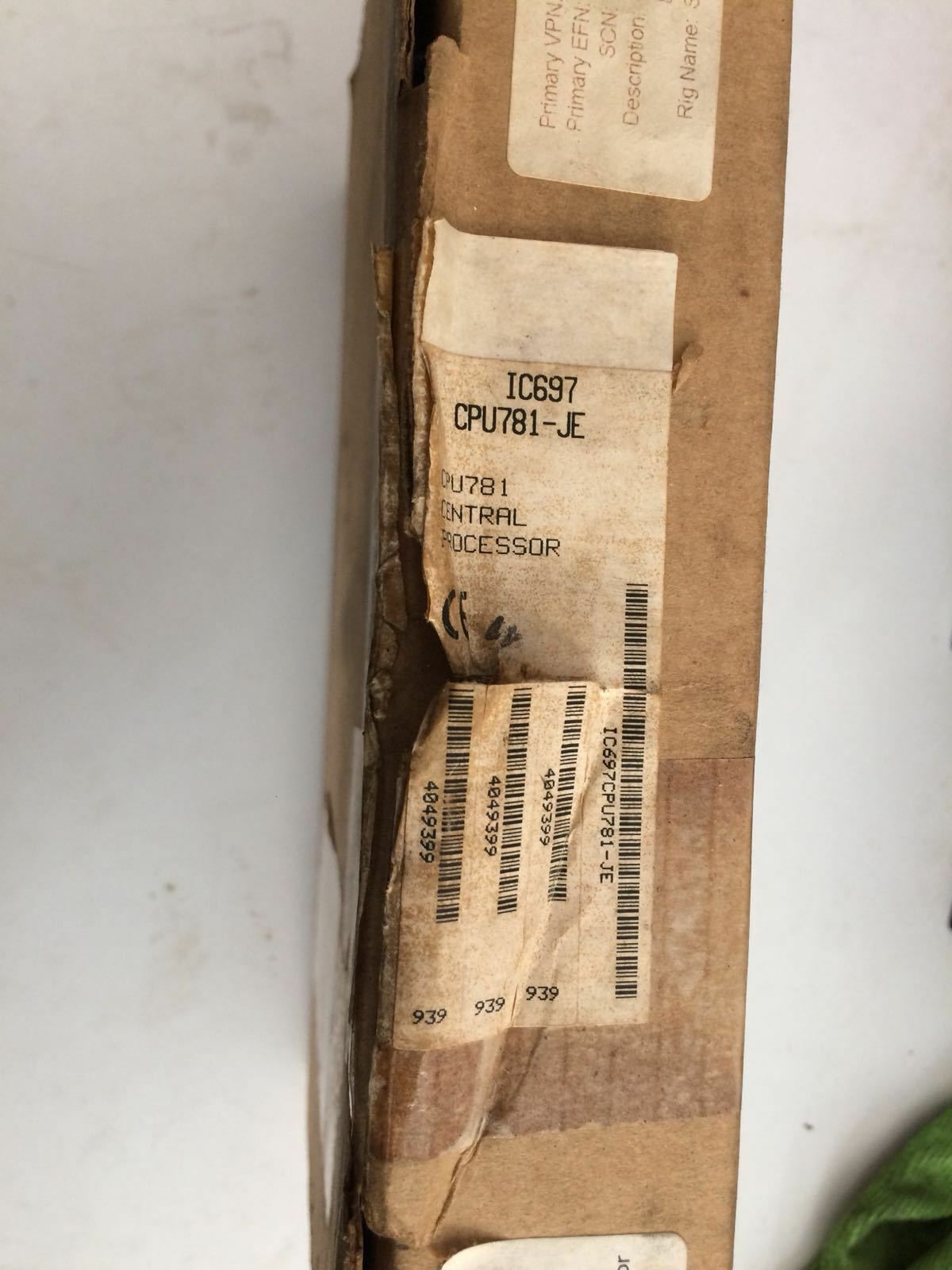 NEW GE FANUC IC697CPU781-JE CENTRAL PROCESS UNIT