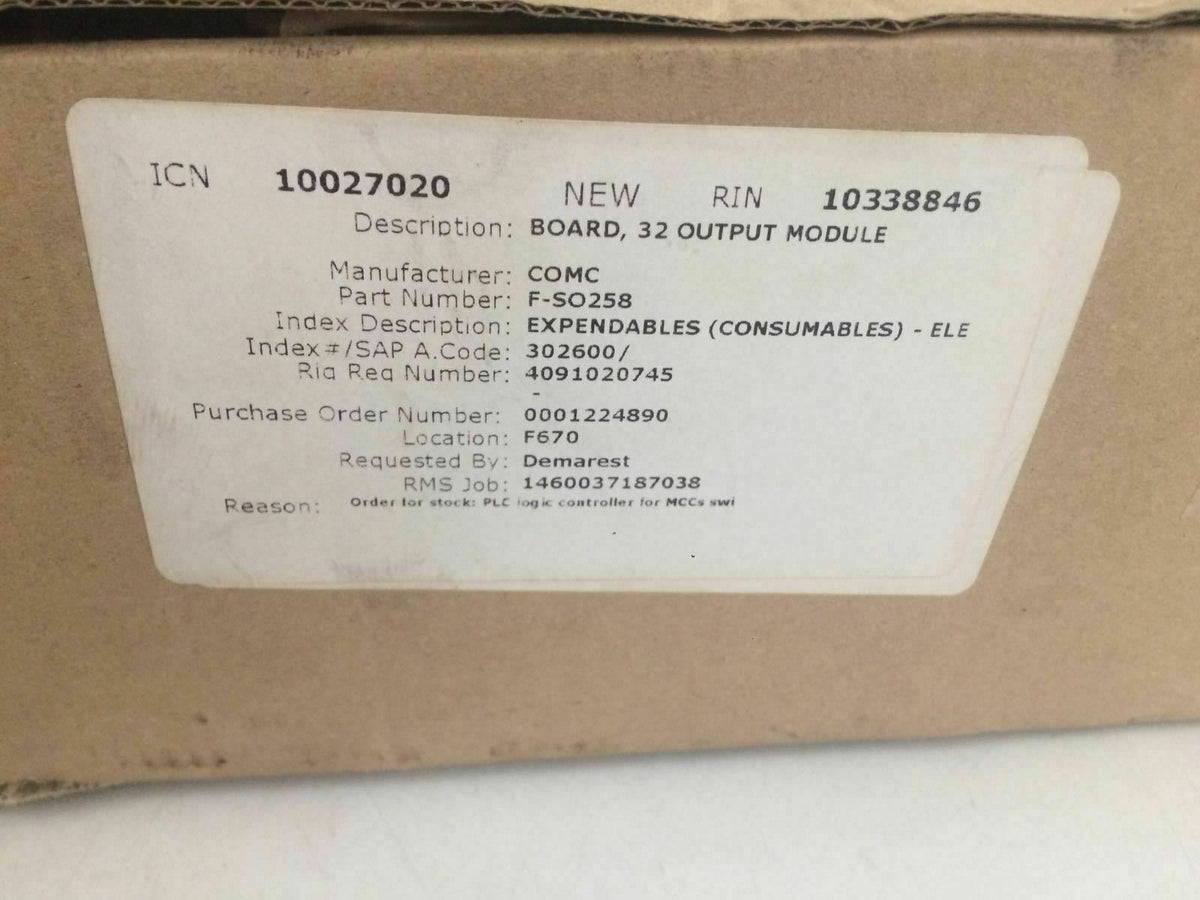 PHOENIX CONTACT VARIOFACE F-SO 2588 Board 32 Output module Fast Shipping