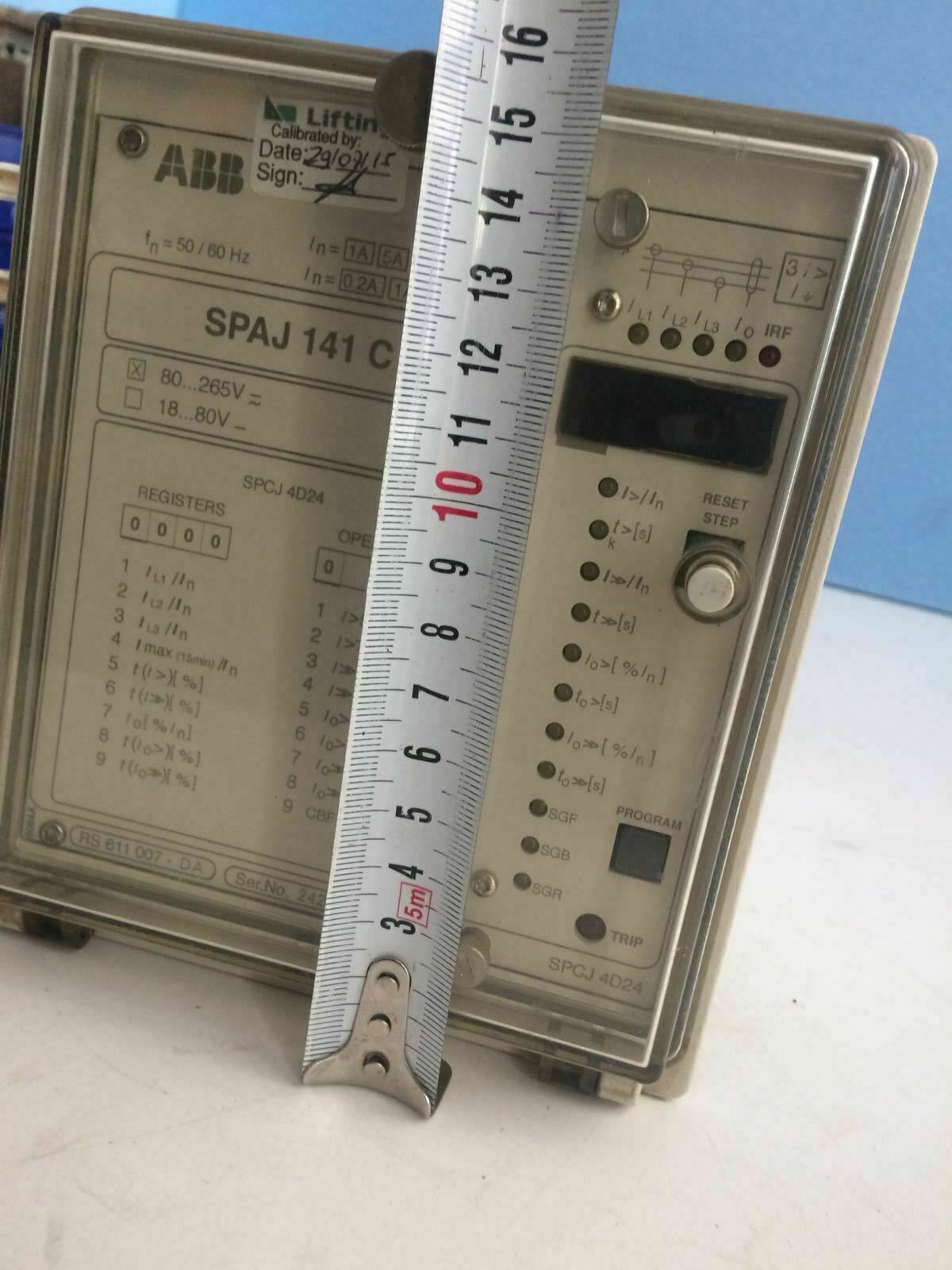 ABB Transmit Oy Network Control & Protection SPAJ 141 C-DA
