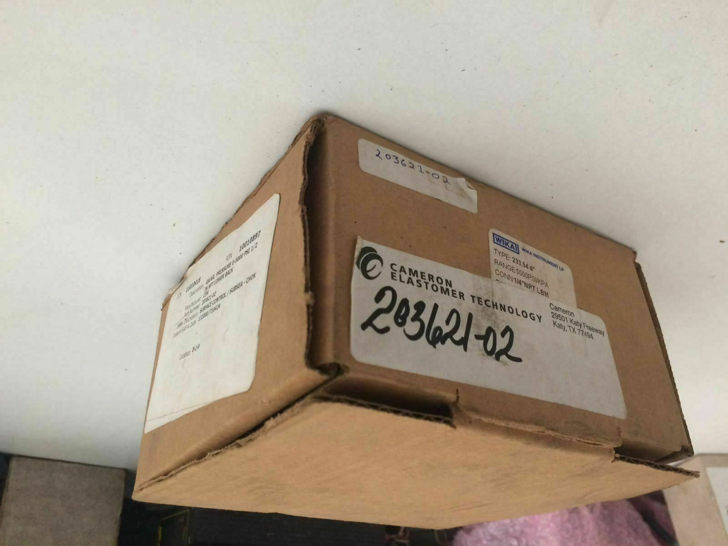 Wika 233.54 4” Prsessure Manometer 5000 Psi