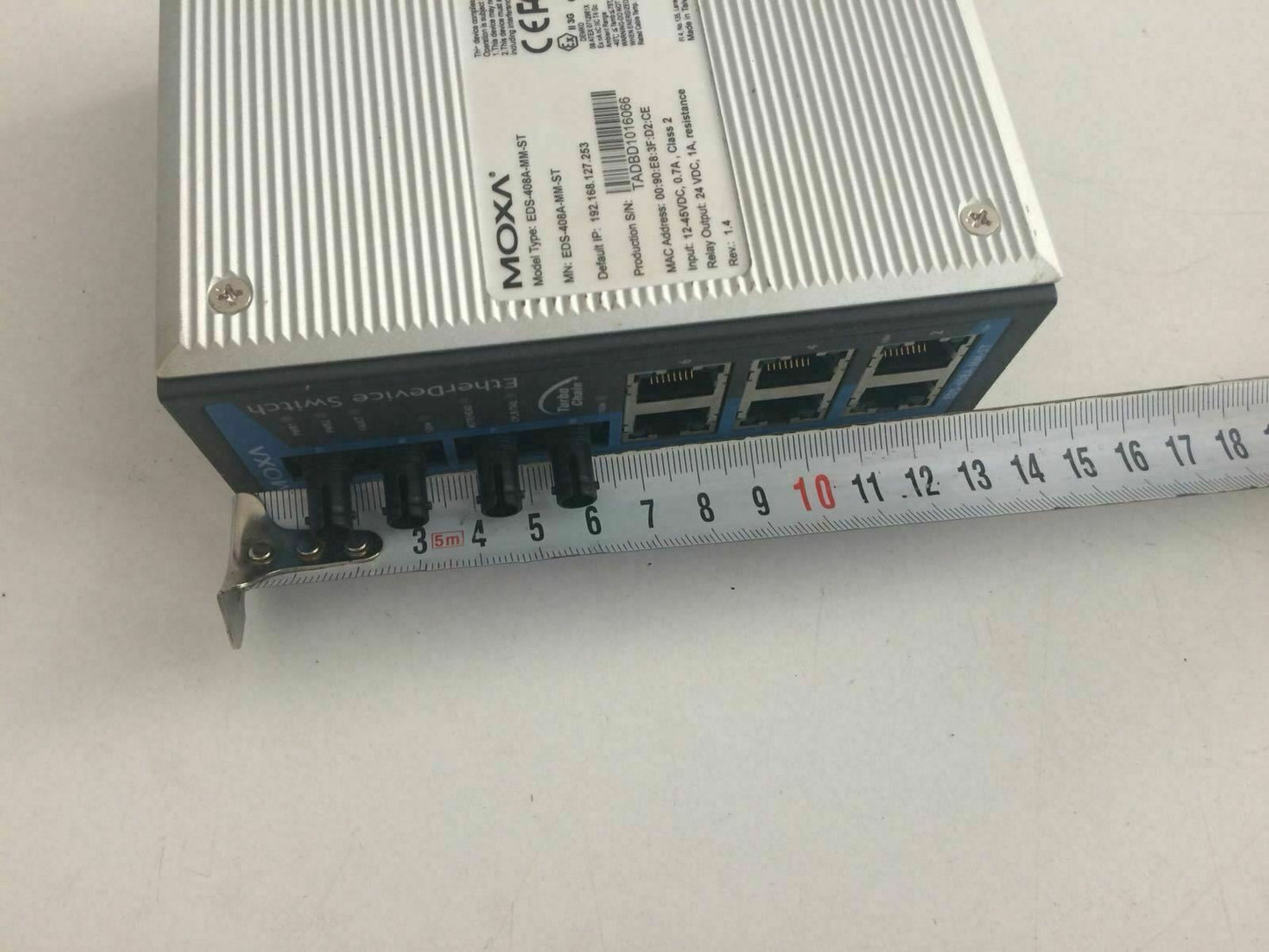 MOXA EDS-408A-MM-ST Ethernet Switch EDS408AMMST