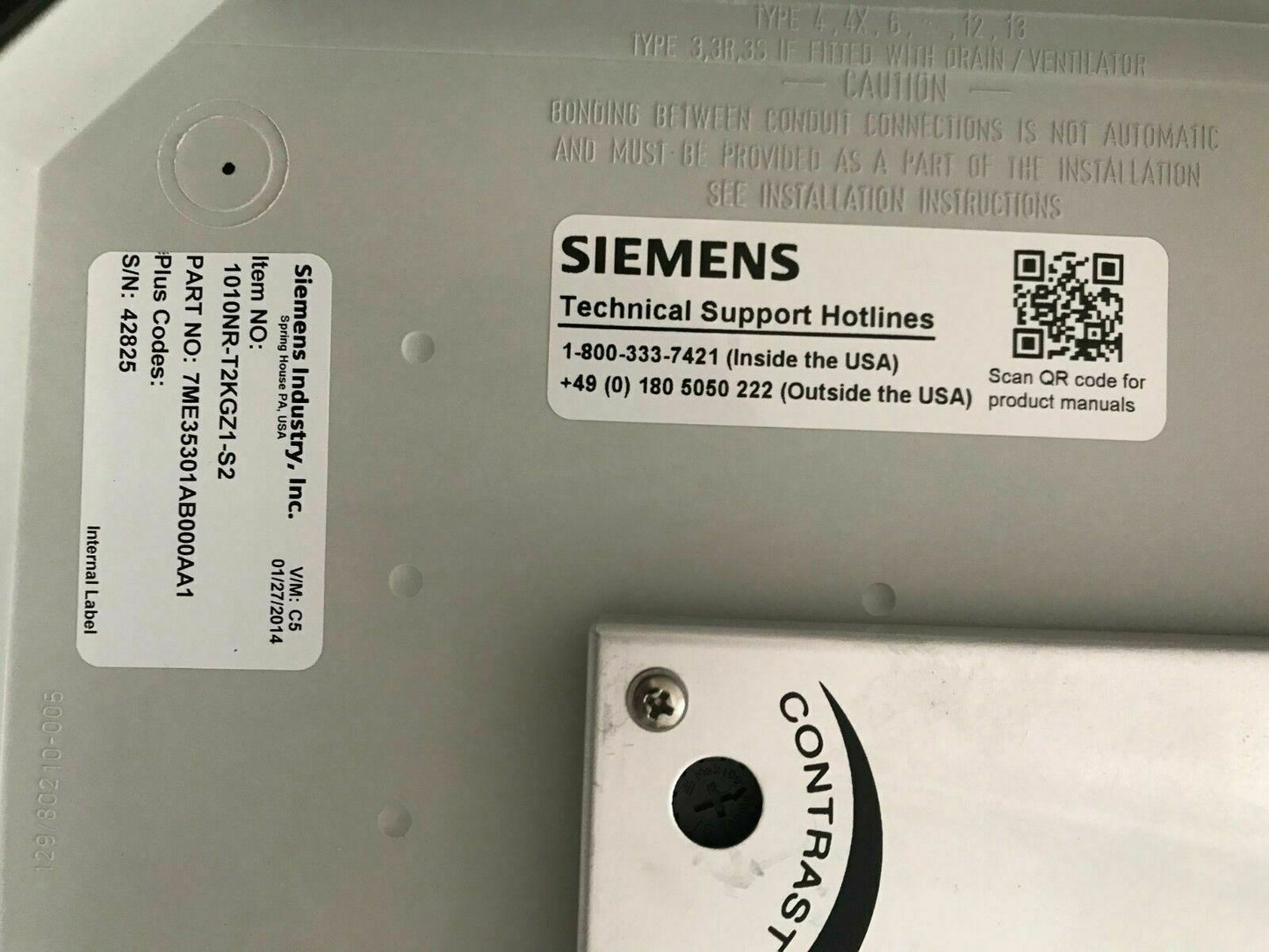 Siemens SITRANS FUS1010 7ME35301AB000AA1 withTWO 1011NFPS-B3-S2 1010NR-T2KGZ1-S2