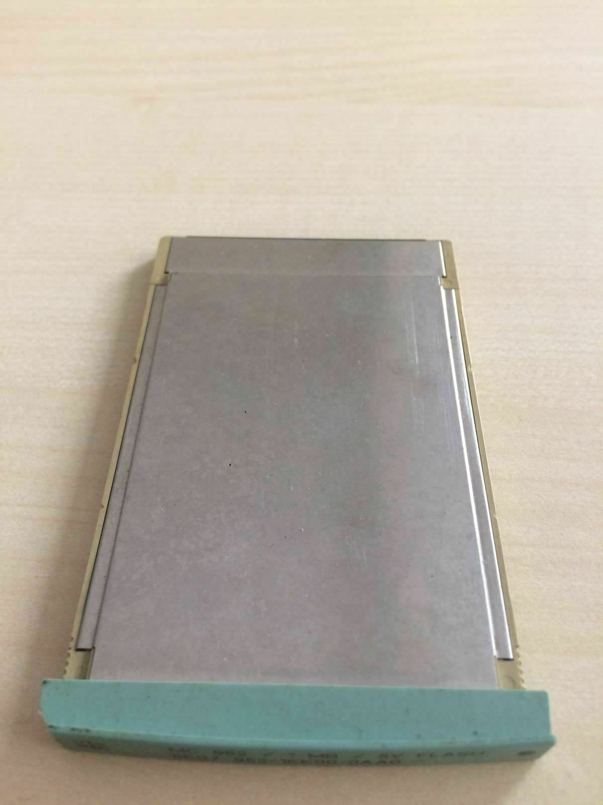 SIEMENS MEMORY CARD SIMATIC S7 6ES7 952-1KK00-0AA0 5V VOLTS 1 MB 16 BIT