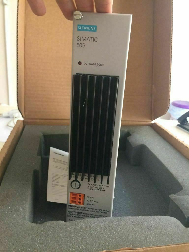 SIEMENS-SIMATIC 505-6660-A POWER-SUPPLY--220-VAC SIEMENS-SIMATIC-TI505-505
