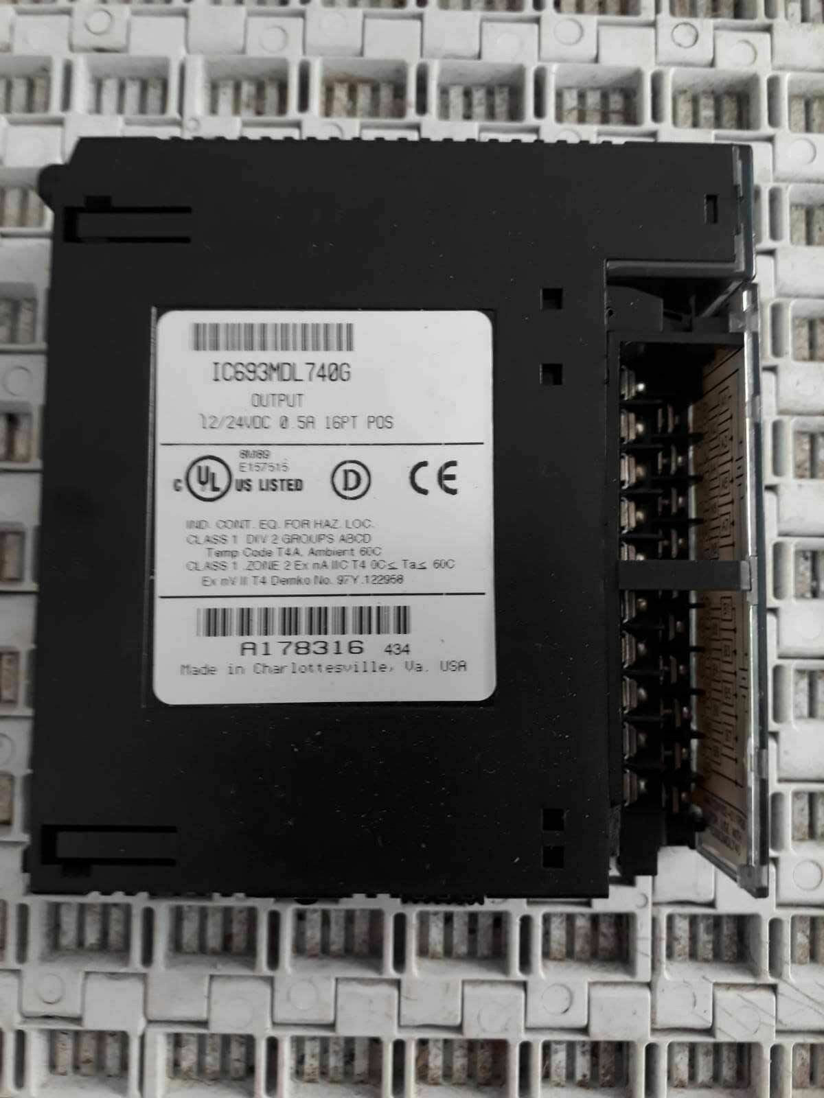 GE-Fanuc IC693MDL740G Output Module