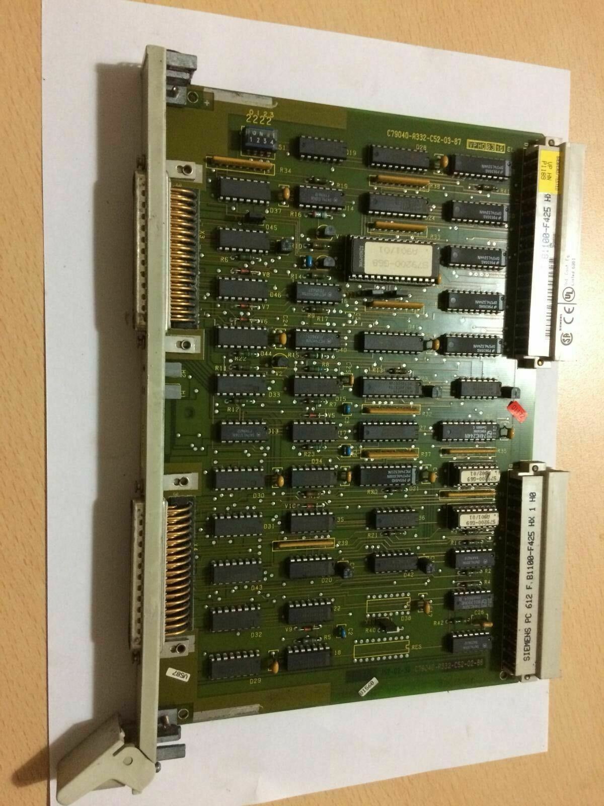SIEMENS SIMATIC S5 6ES5 314-3UR11 /PC 612 F B1100-F425 HX 1 H0/