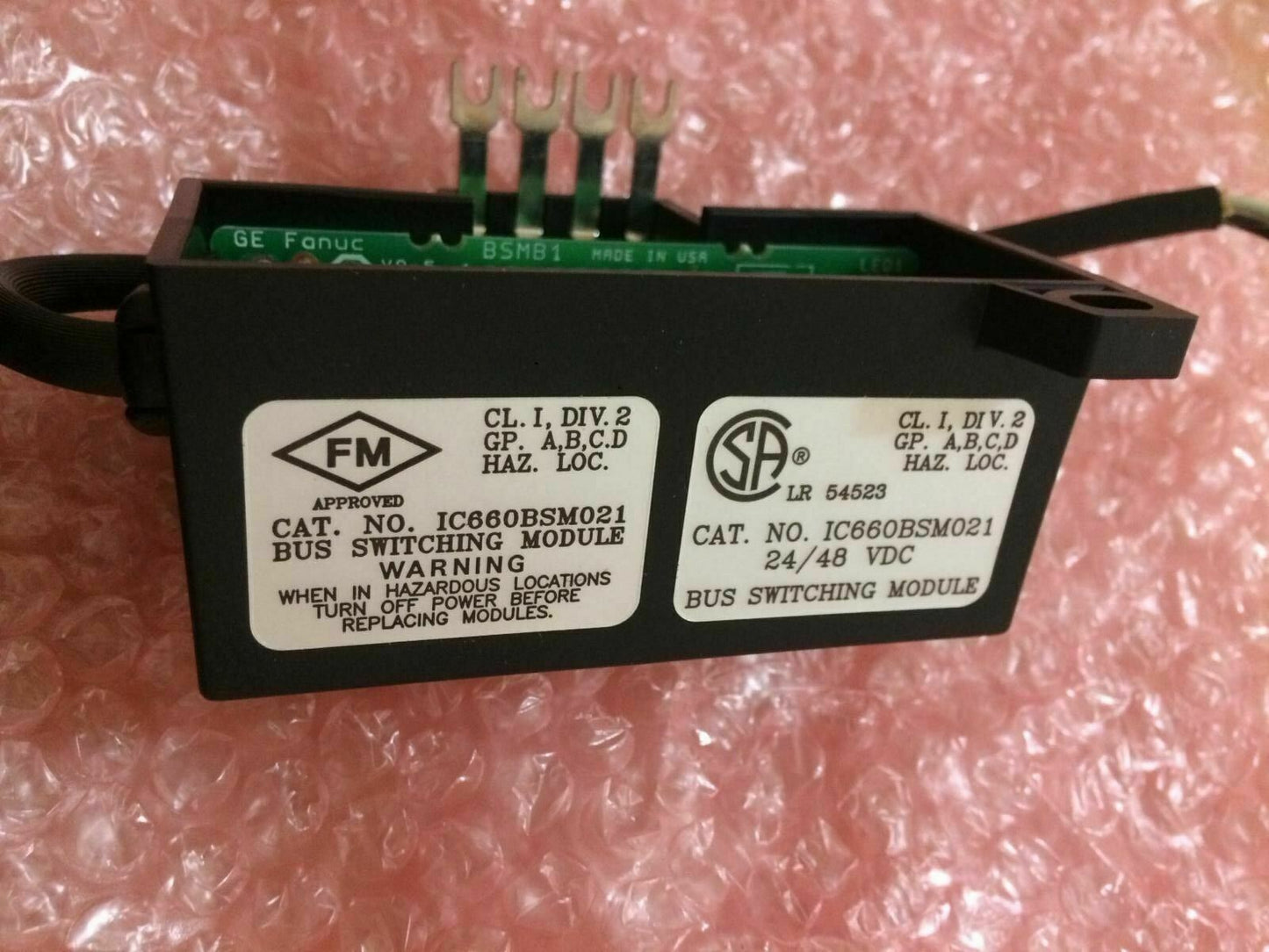 GE FANUC IC660BSM021D ic660bsm021