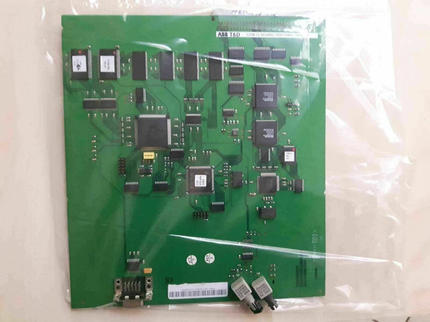 ABB T&D COM I-L BOARD 750071/801 REV 2.5