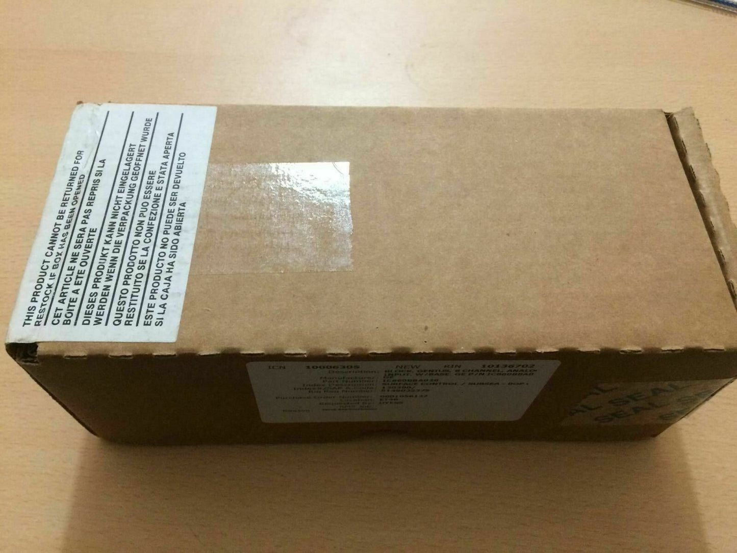 Ge FANUC Genius Analog Input Module IC660BBA026N1 IC660BBA026N IC660BBA026