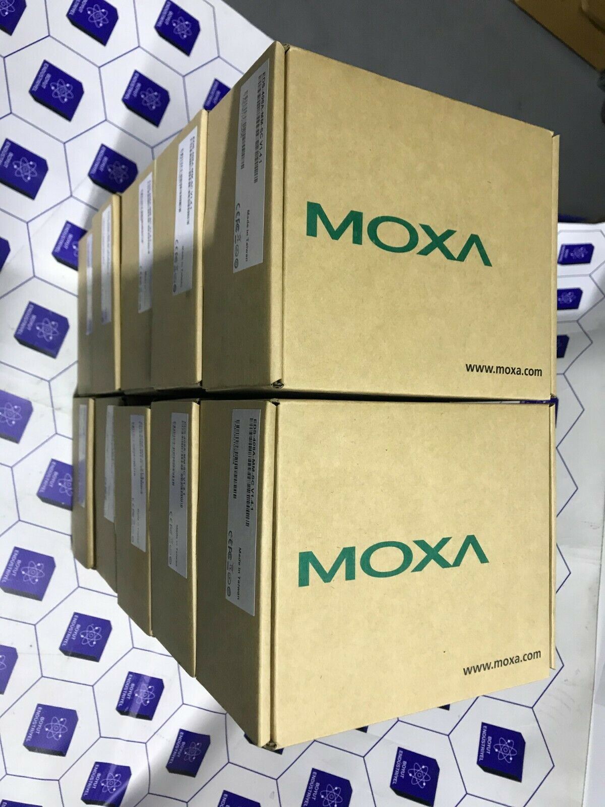MOXA Multimode Fiber Switch EDS-408A-MM-SC V1.4.1