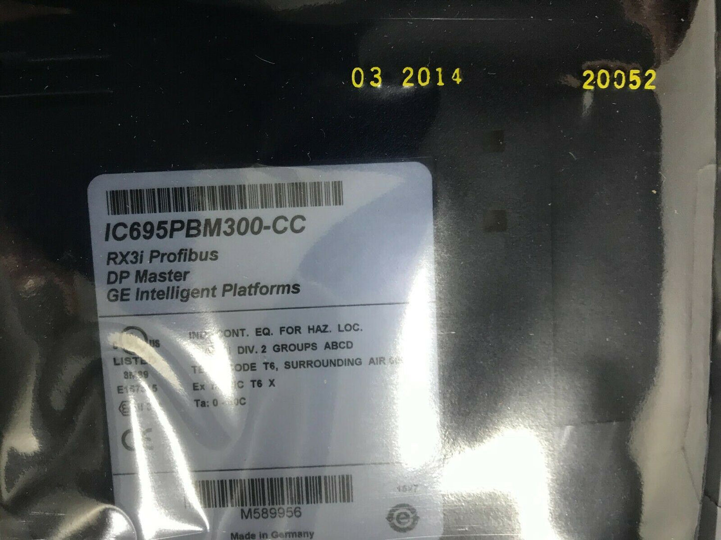 GE FANUC PBM300 PROFIBUS MASTER IC695PBM300-CC