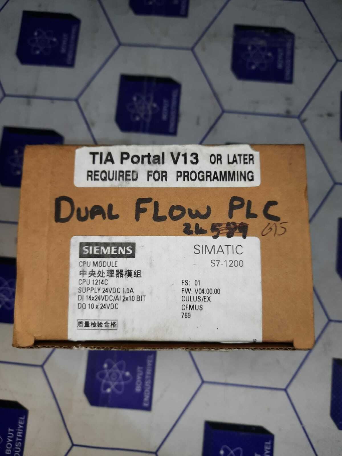 SIEMENS S7-1200 CPU1214C 6ES7 214-1AG40-0XB0 siemes s7-1200 6es7 214-1ag40-0xb0