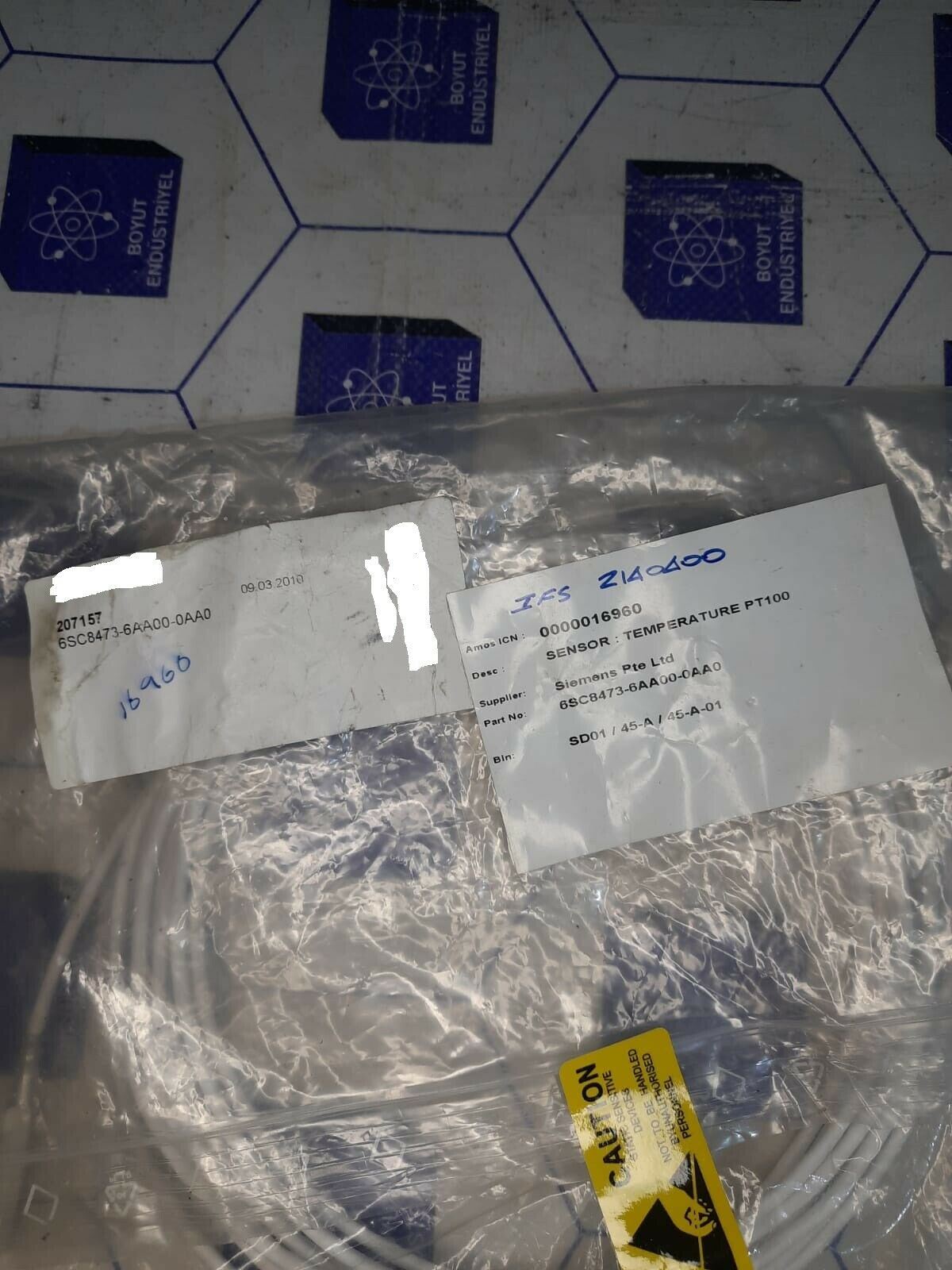 SIEMENS 6SC8473-6AA00-0AA0 Pt100 Temperature Sensor