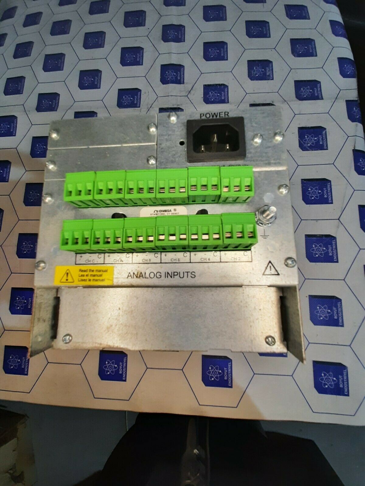 OMEGA RD8800 PAPERLESS RECORDER DATA ACQUISITION SYSTEM