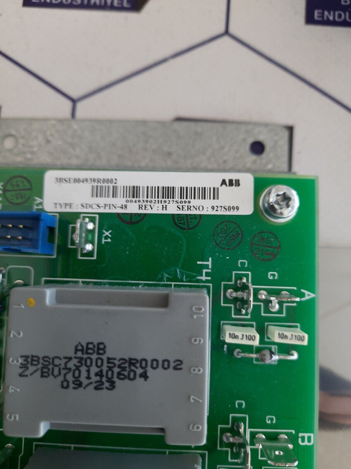 ABB 3BSE004939R0002 SDCS-PIN-48 REV: H PLUSE TANSFORMER BOARD