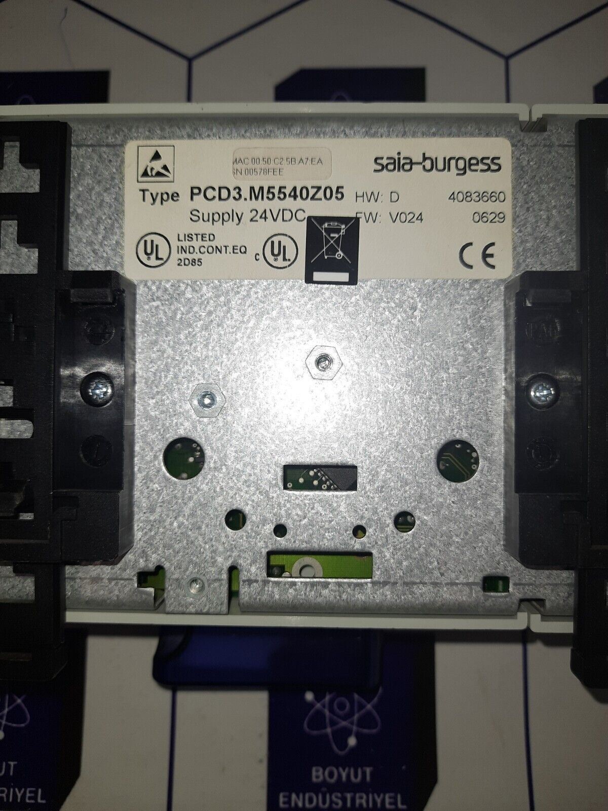 SAIA-BURGESS PCD3.M5540Z05 CPU BASIC MODULE