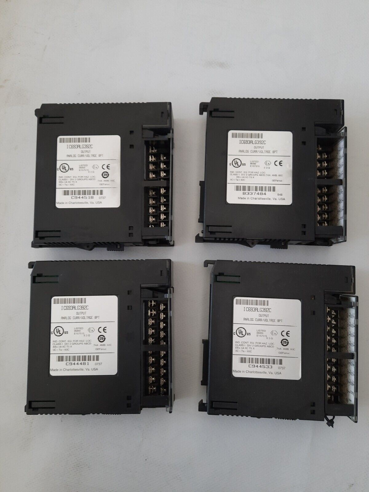 GE FANUC IC693ALG392C OUTPUT ANALOG CURR/VOLTAGE 8PT