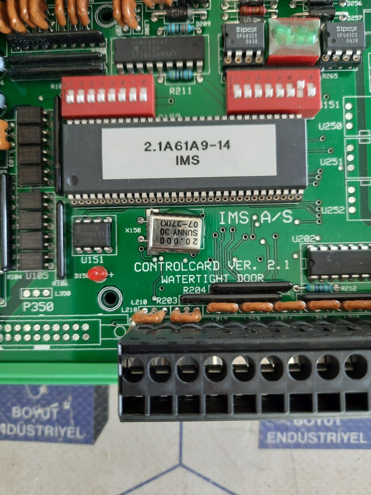 IMS A/S CONTROL CARD VER 2.1 WATERTIGHT DOOR R204