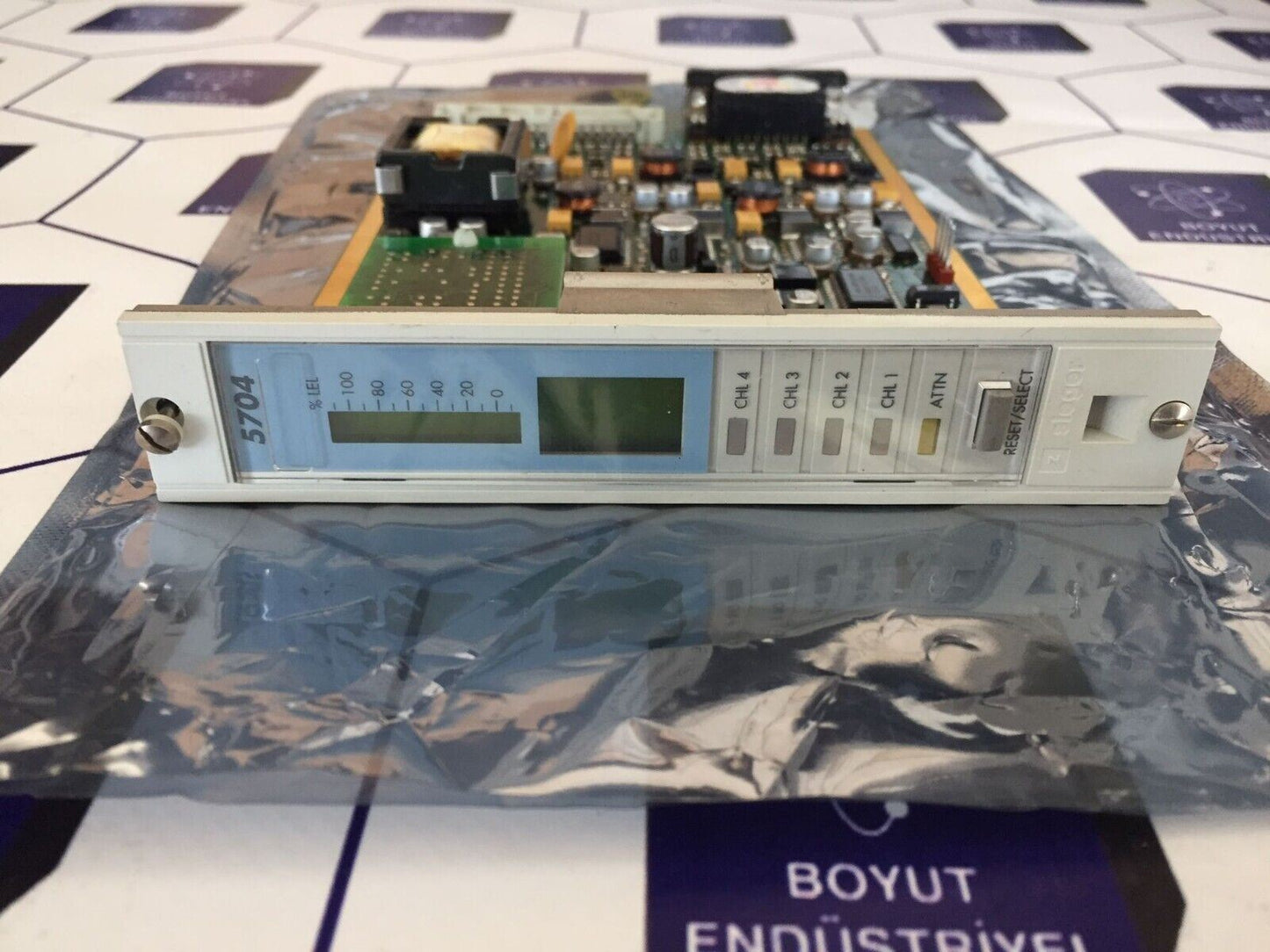 SIEGER ZELLWEGER ANALYTICS 05704-A-0144 4 CH CONTROL CARD