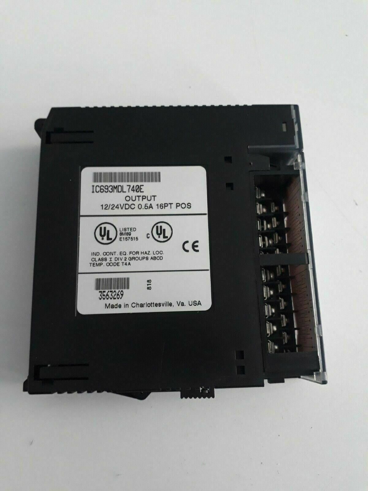 GE FANUC IC693MDL740 E Output Module