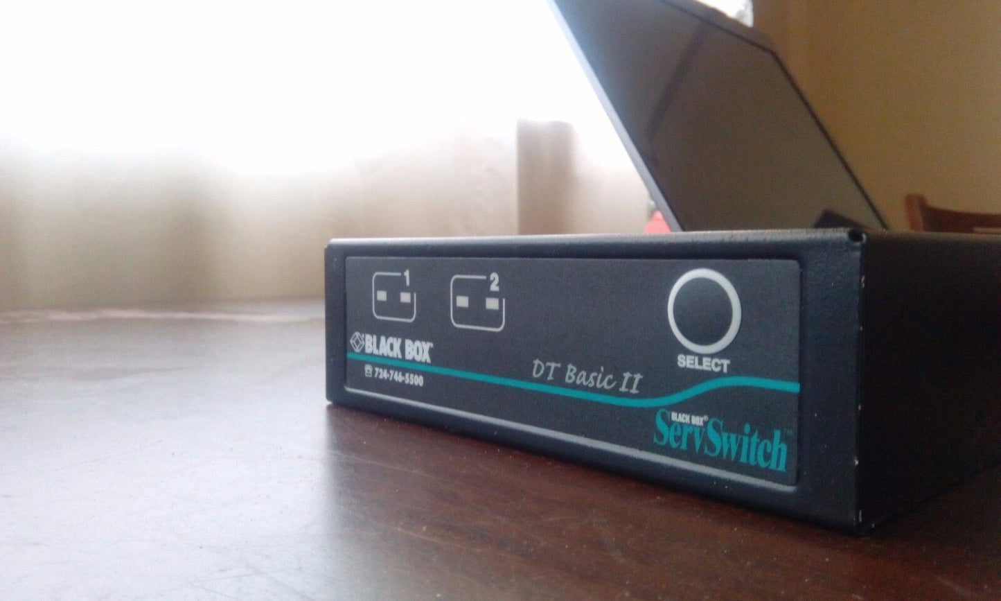 Black Box KV7022A Servswitch DT Basic II pn 724 746 5500