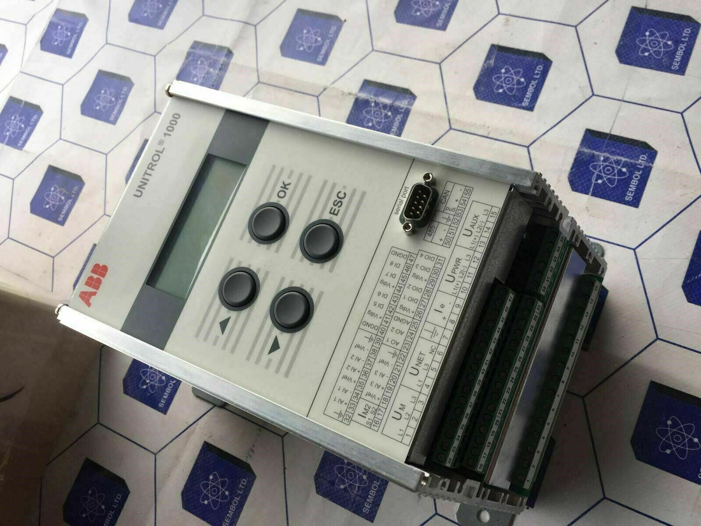 ABB UNITROL 1000 VOLTAGE REGULATOR 3BHE014557R0005