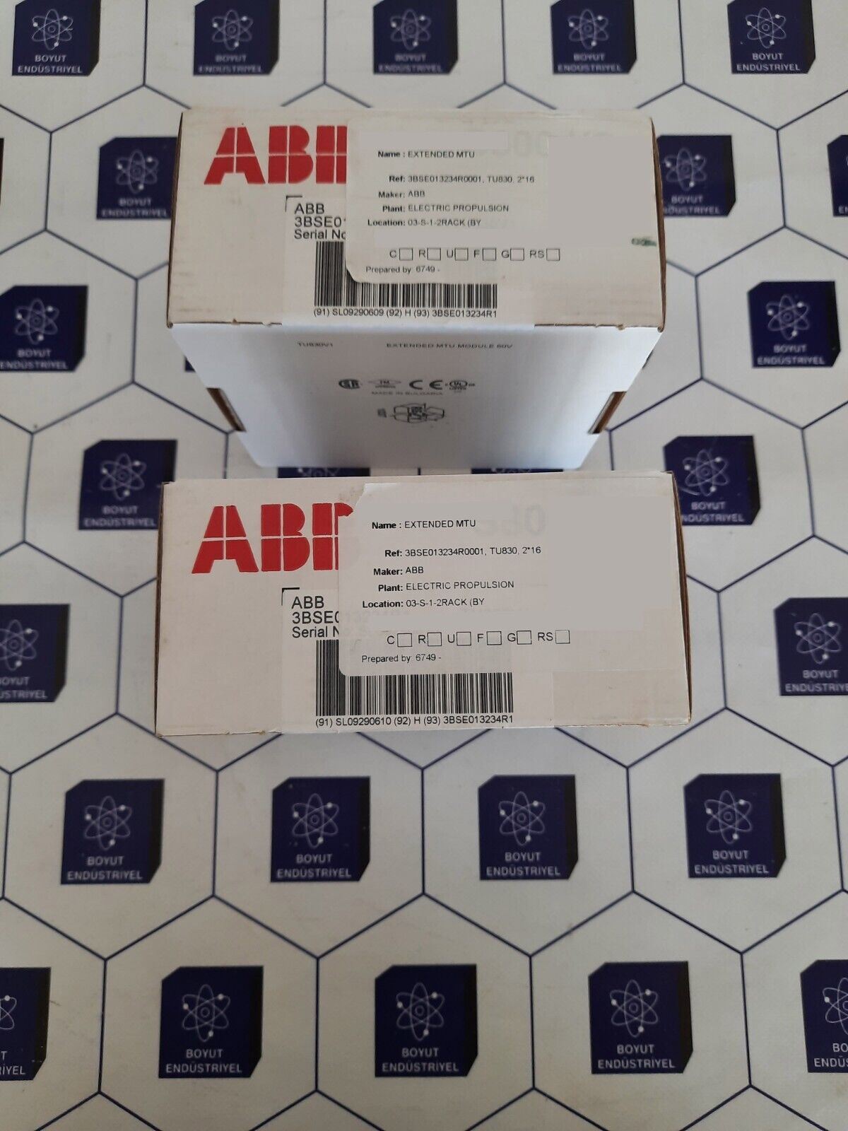 ABB 3BSE013234R1 TU830 2*16 EXTENDED MTU