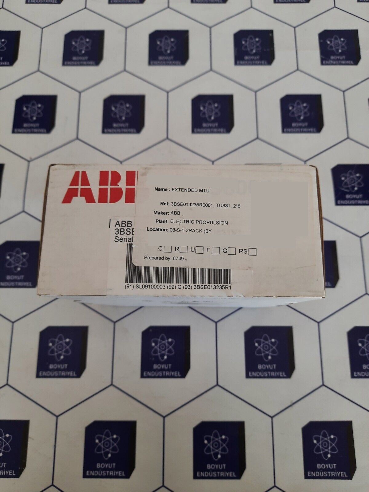 ABB 3BSE013235R1 TU831 2*8 EXTENDED MTU