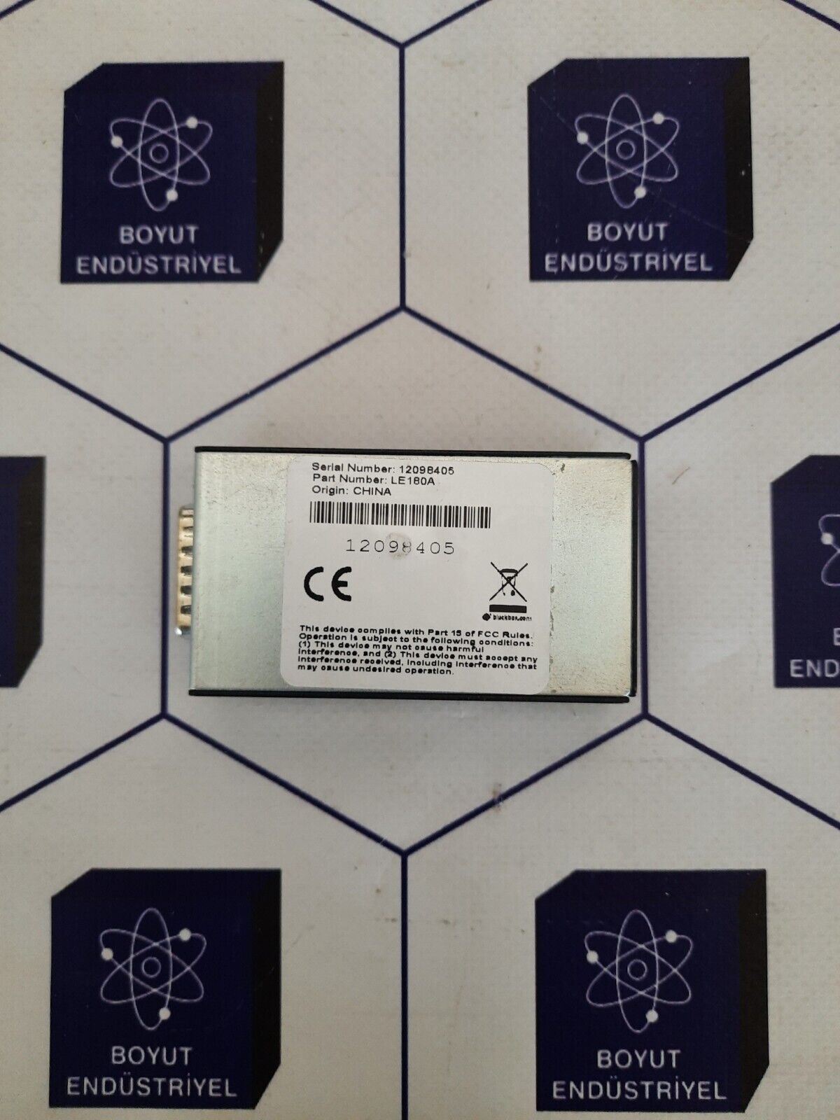 BlackBox LE180A 10BASE-T to AUI Transceiver 724-746-5500