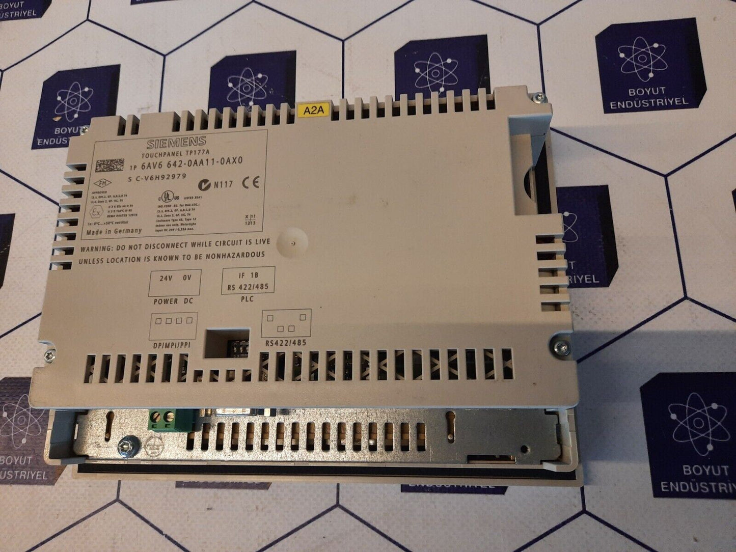 SIEMENS 6AV6 642-0AA11-0AX0 SIMATIC TOUCHPANEL TP177A