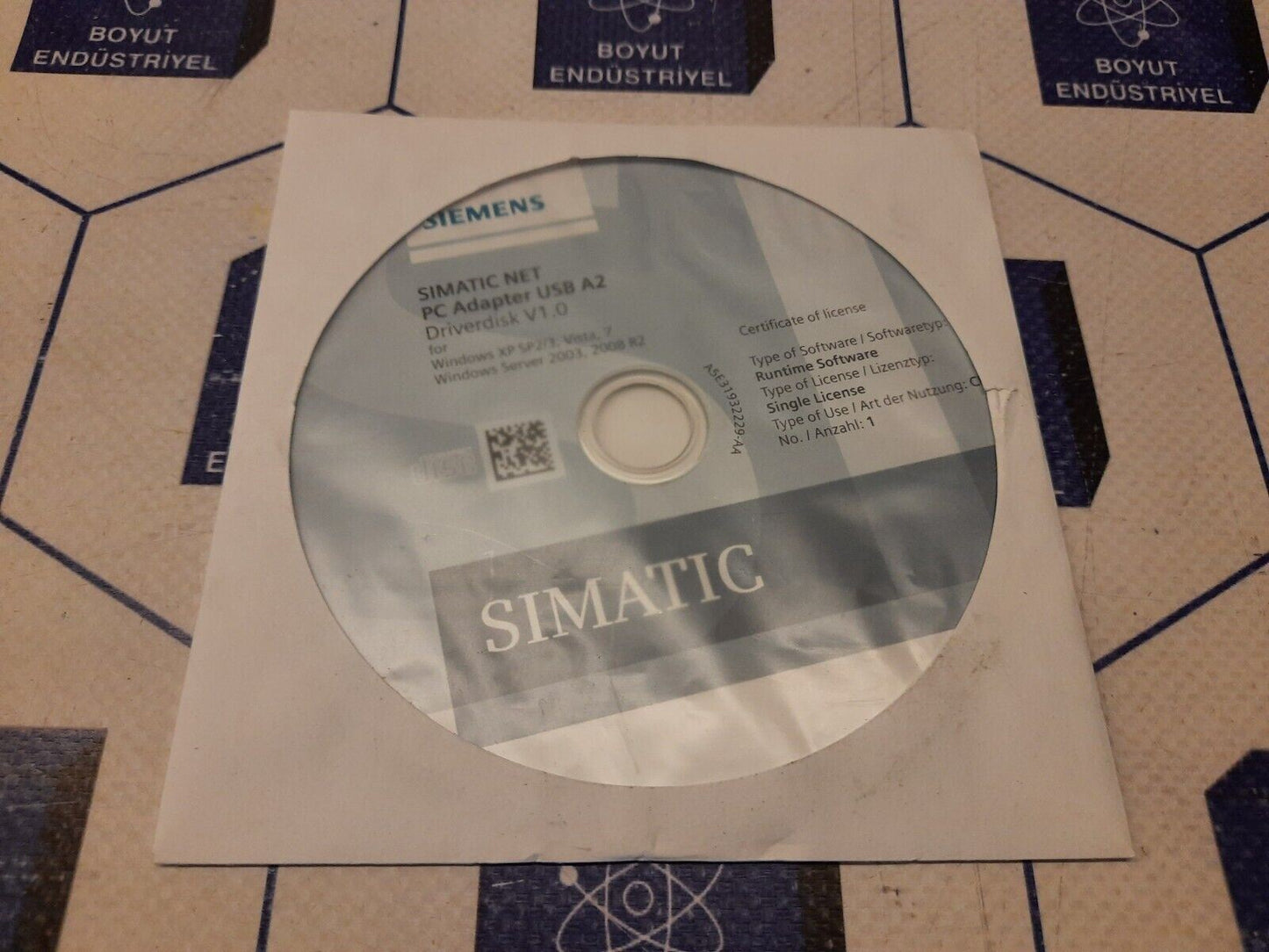 SIEMENS 6GK1 571-0BA00-0AA0 SIMATIC 7 PC ADAPTER USB A2