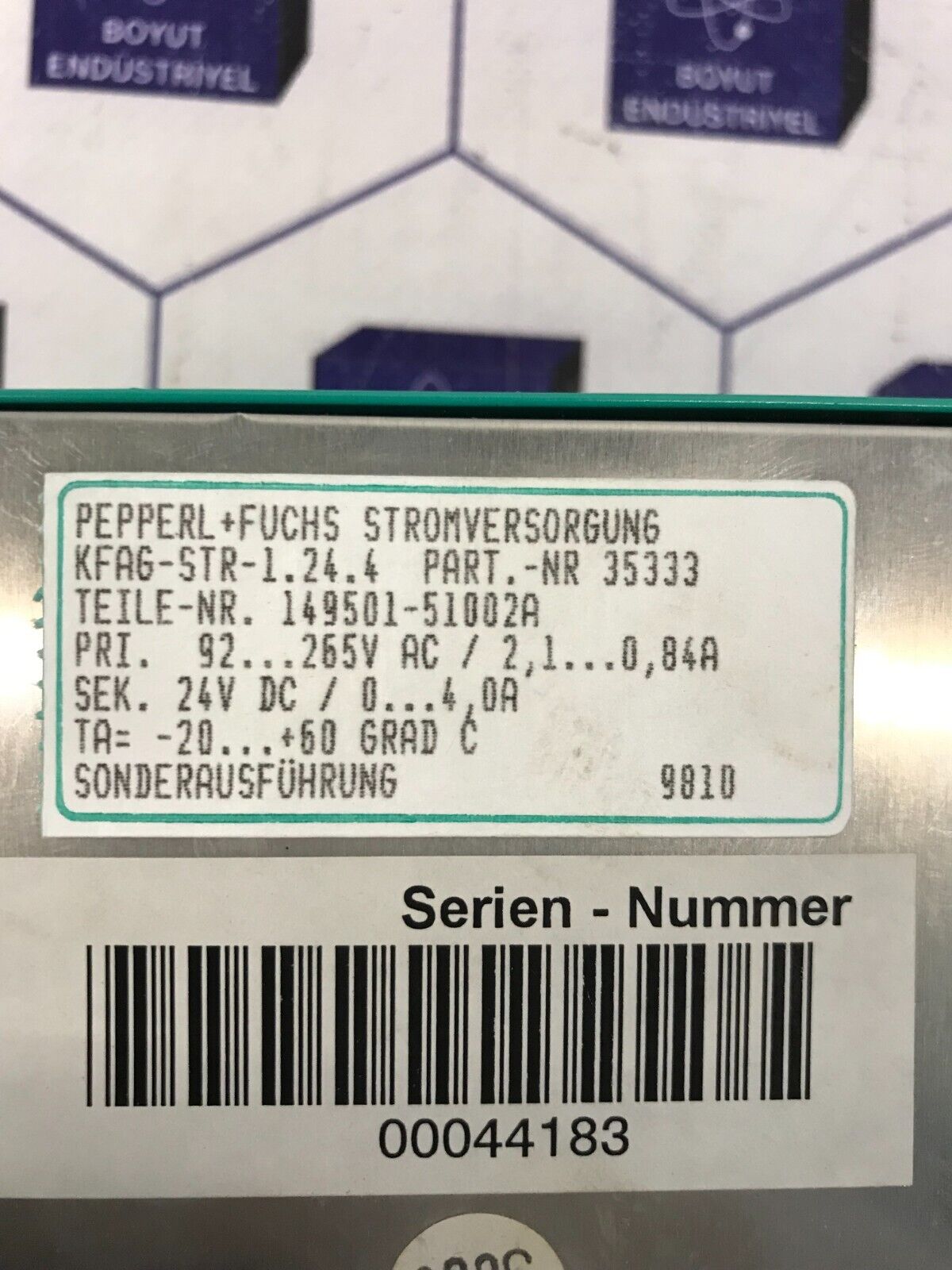 PEPPERL FUCHS 35333 KFA6-STR-1.24.4 K-SYSTEM