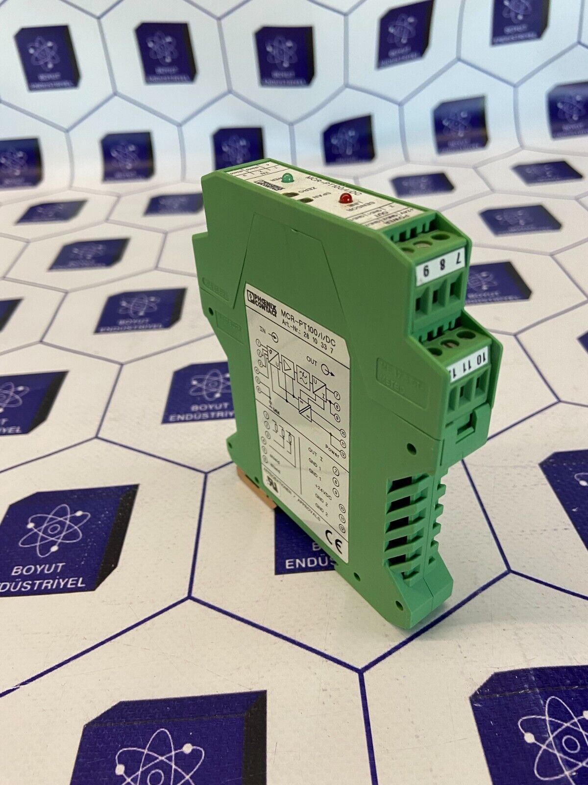 PHOENIX CONTACT PT100-CONVERTER MCR-PT100/I/DC ORD NO: 2810337