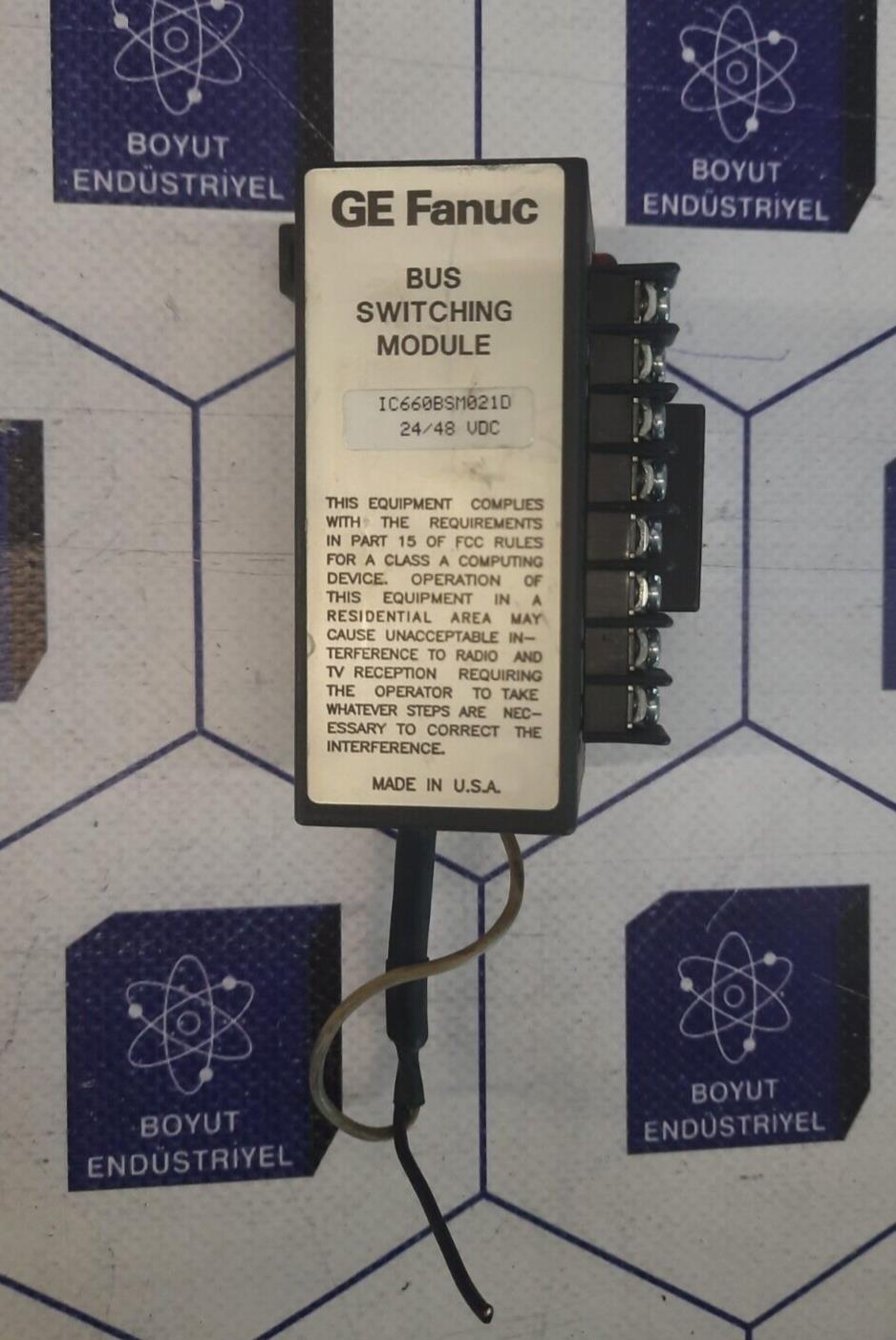 GE FANUC IC660BSM021D BUS SWITCHING MODULE